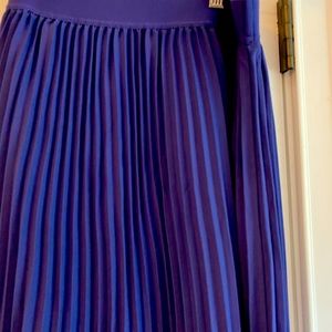 Midi Blue J Crew Skirt